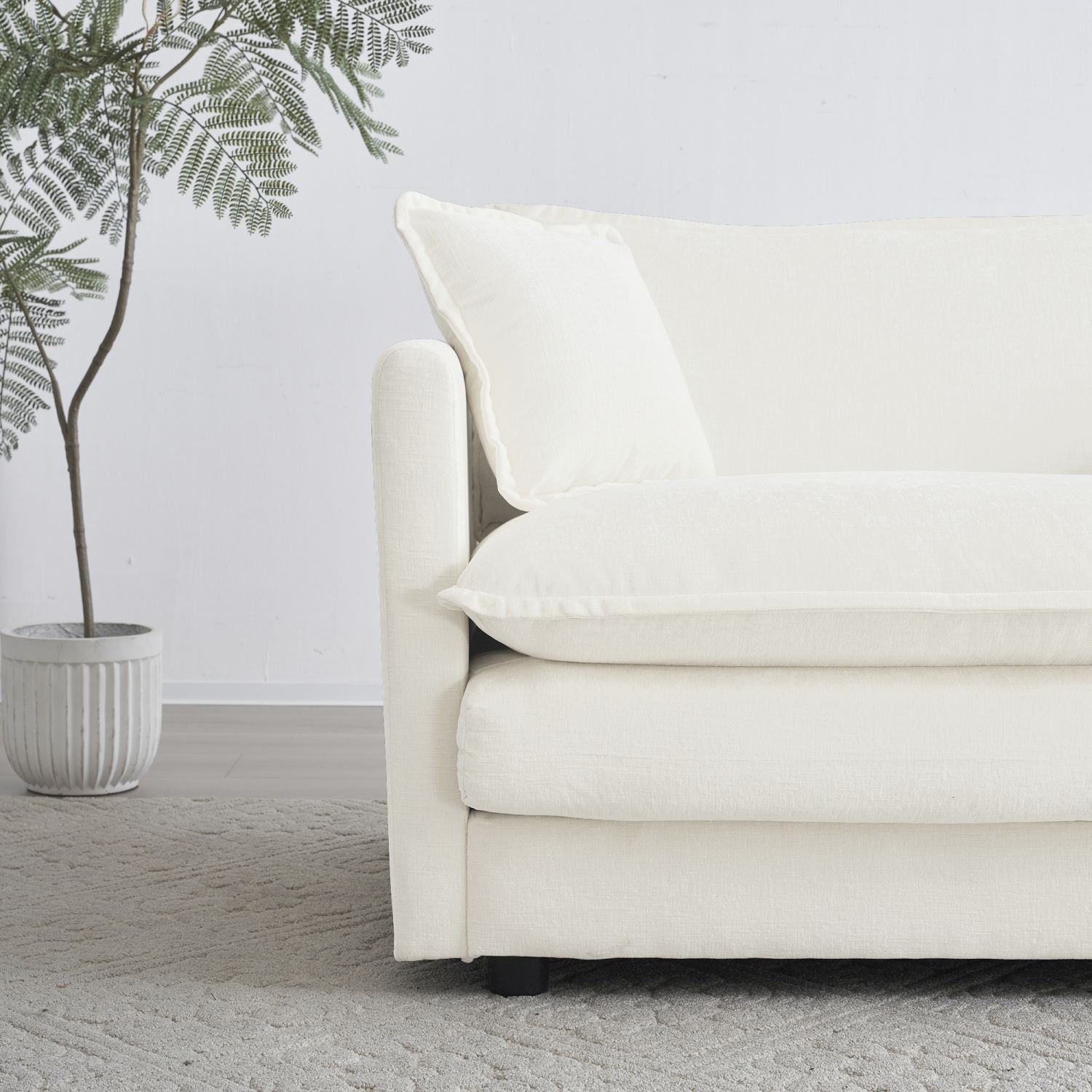 Modern 3 Piece Sofa Set Extra Deep