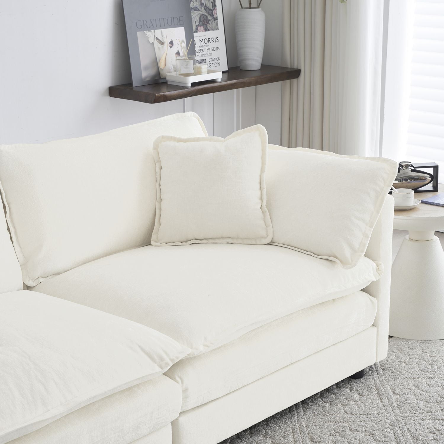 Modern 3 Piece Sofa Set Extra Deep
