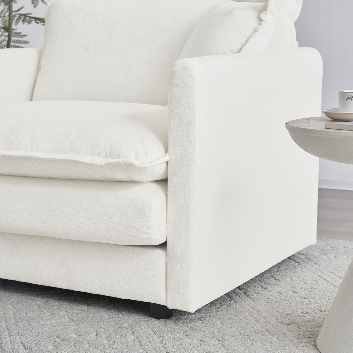Modern 3 Piece Sofa Set Extra Deep
