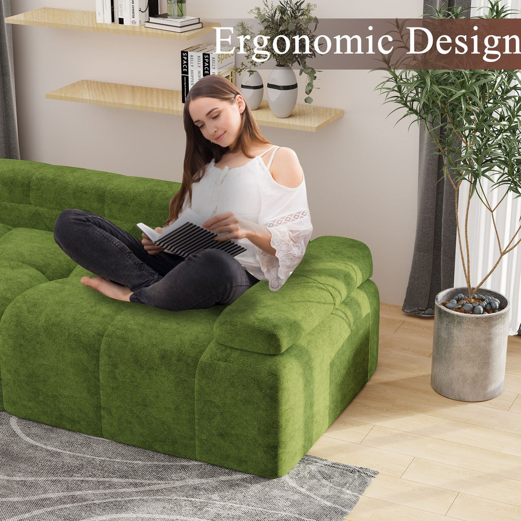 Velvet Modern Sofa Bed