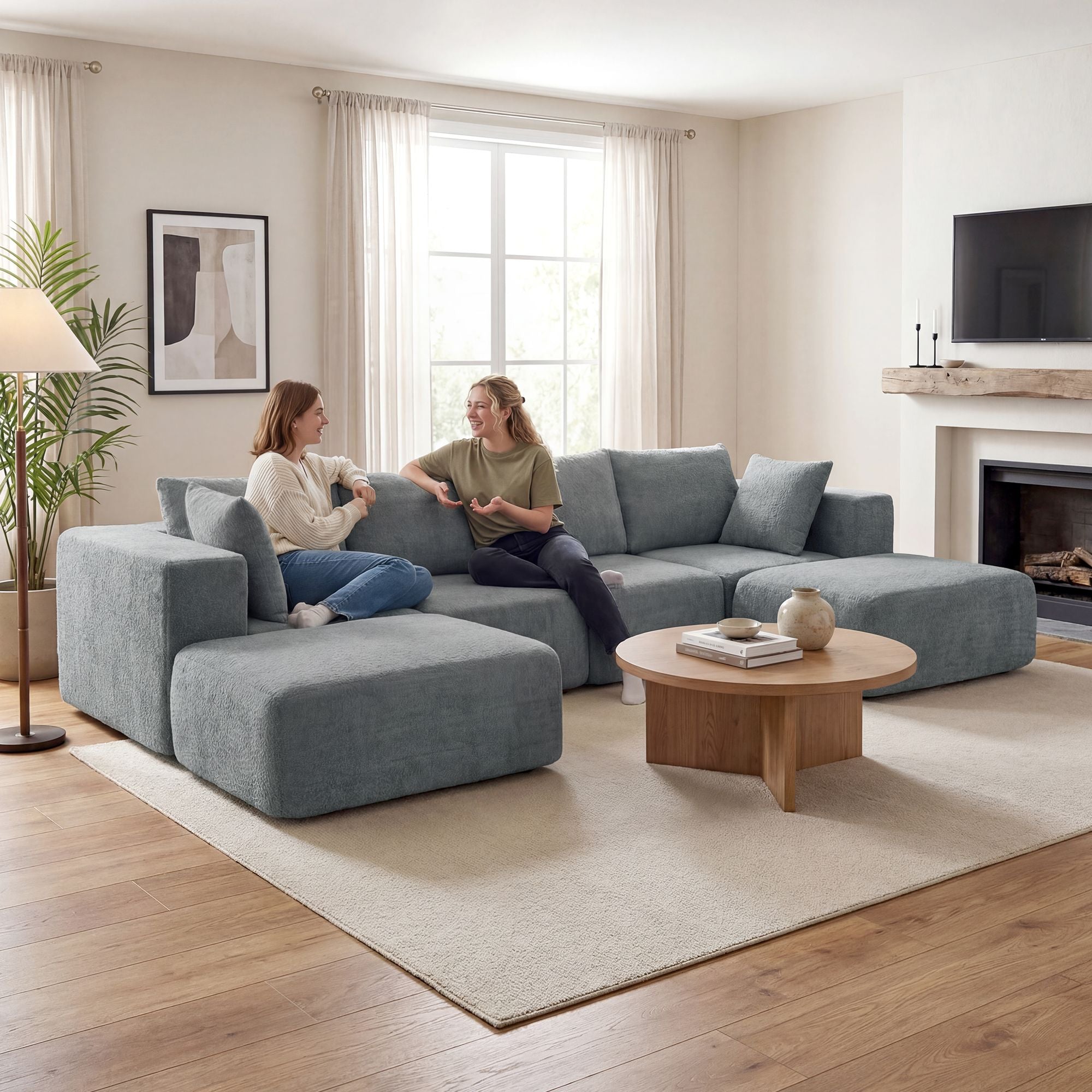Boneless Modular Sectional
