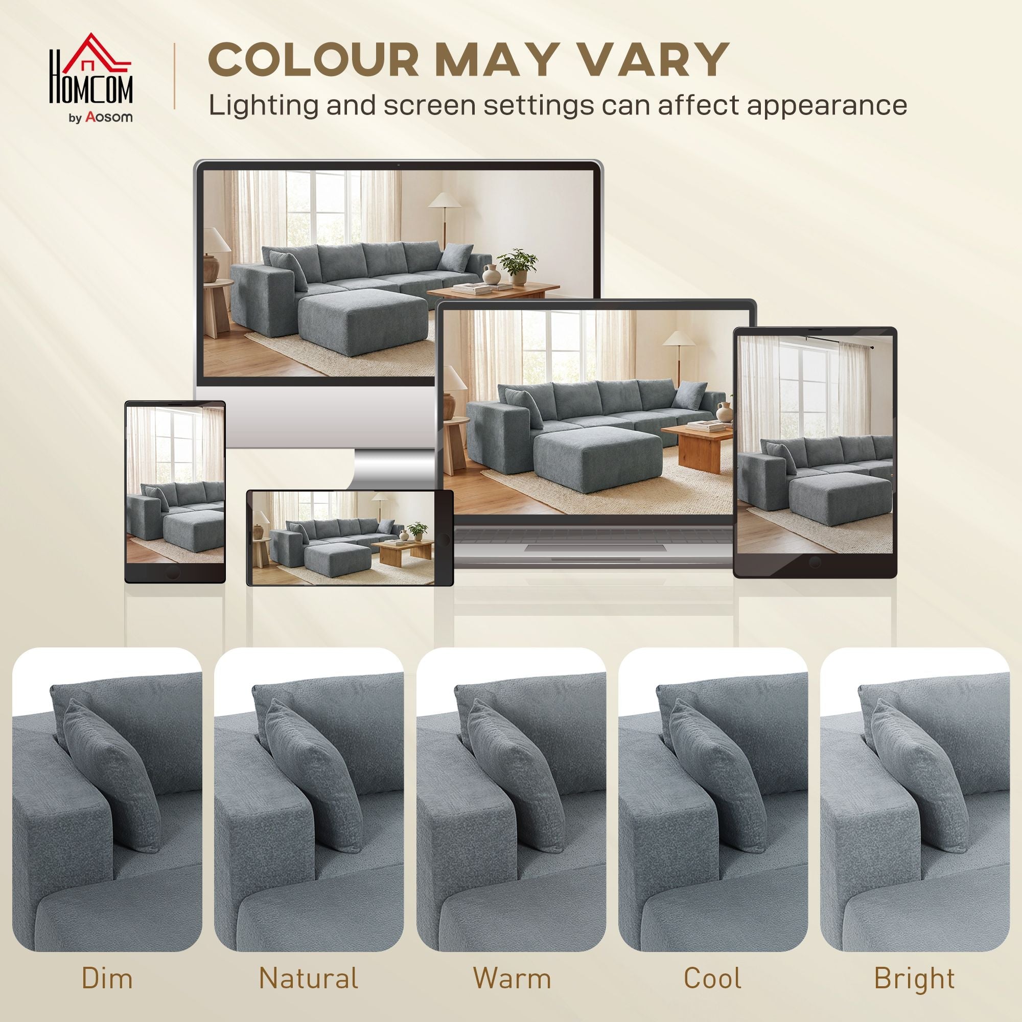 Boneless Modular Sectional
