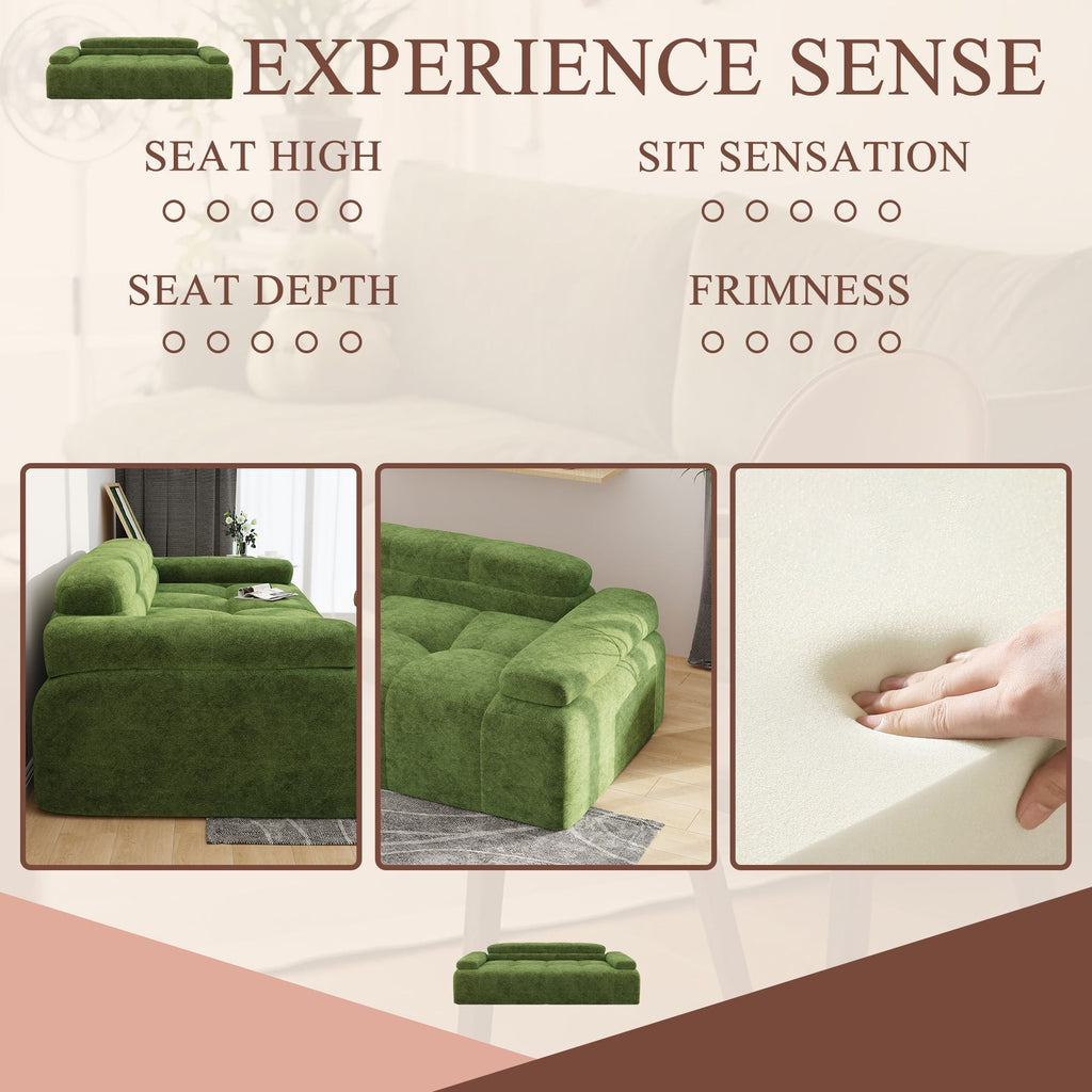 Velvet Modern Sofa Bed