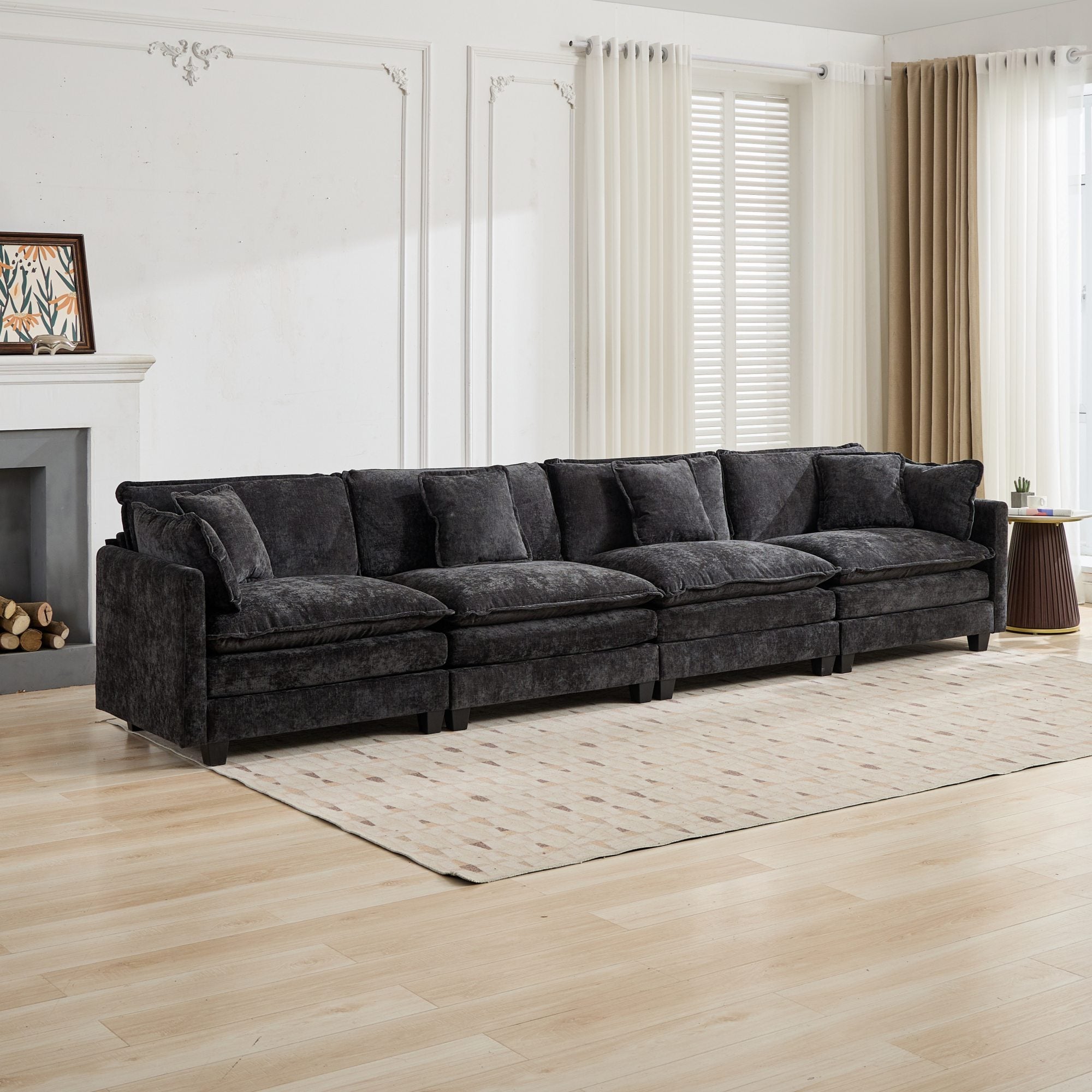 Cloud Chenille Sectional Sofa
