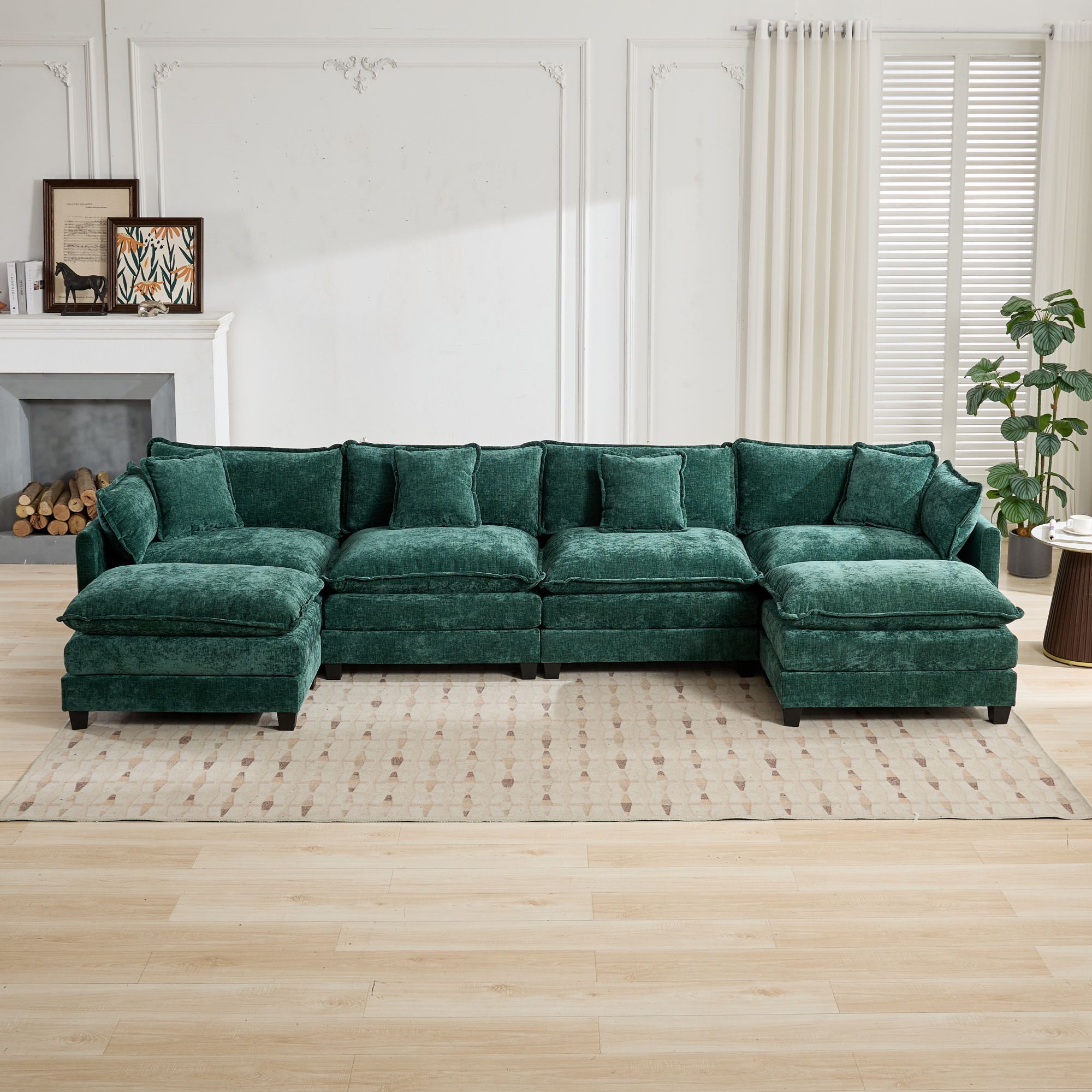 Cloud Chenille Sectional Sofa