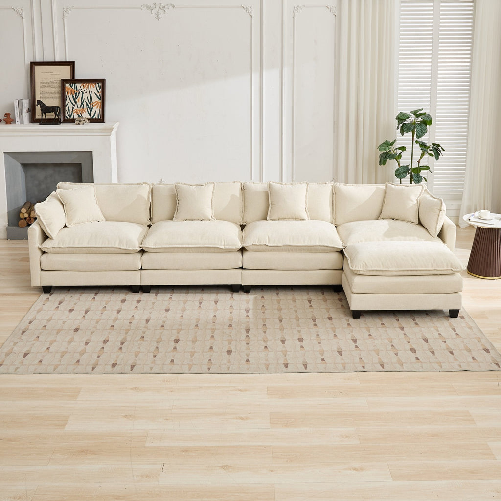 Cloud Chenille Sectional Sofa