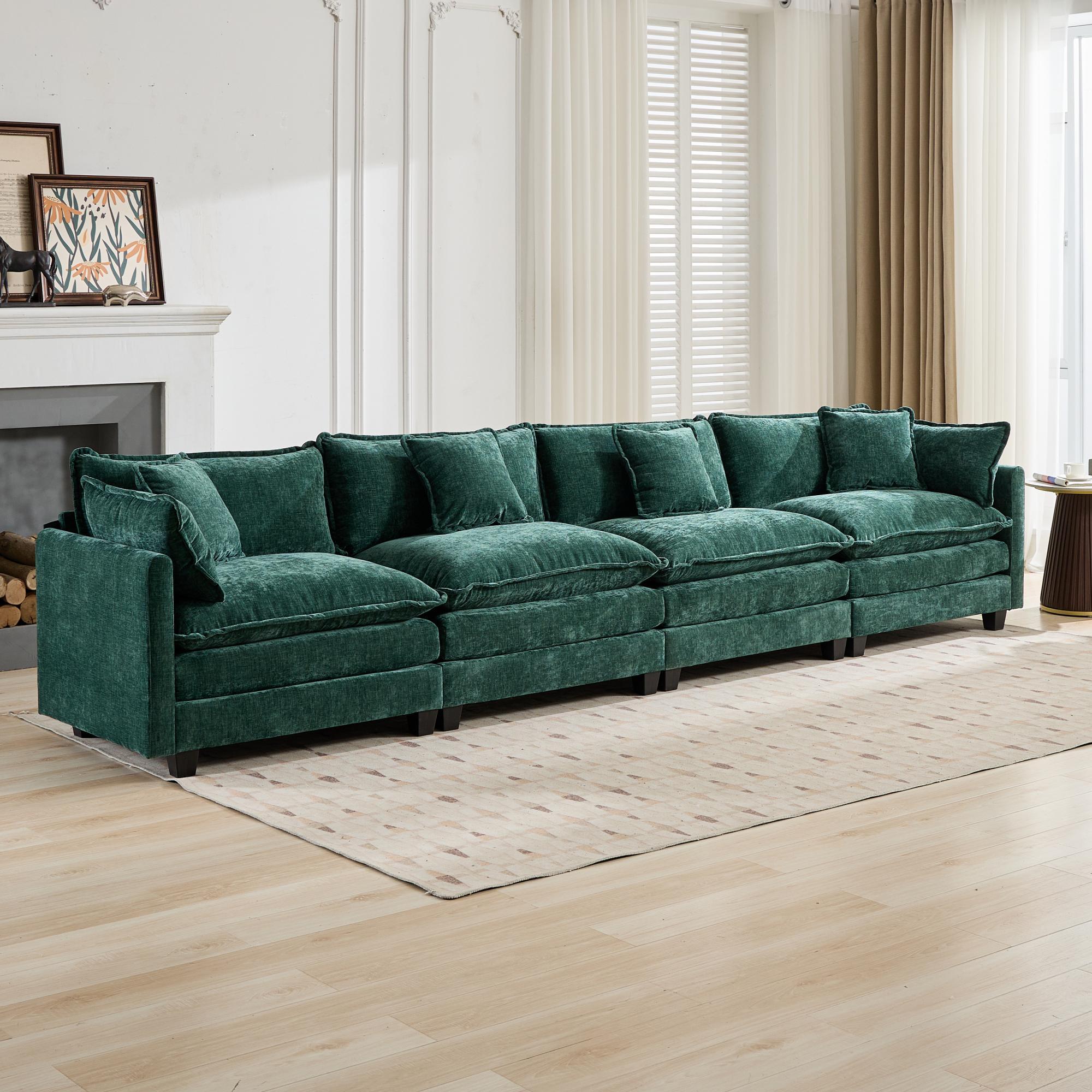 Cloud Chenille Sectional Sofa