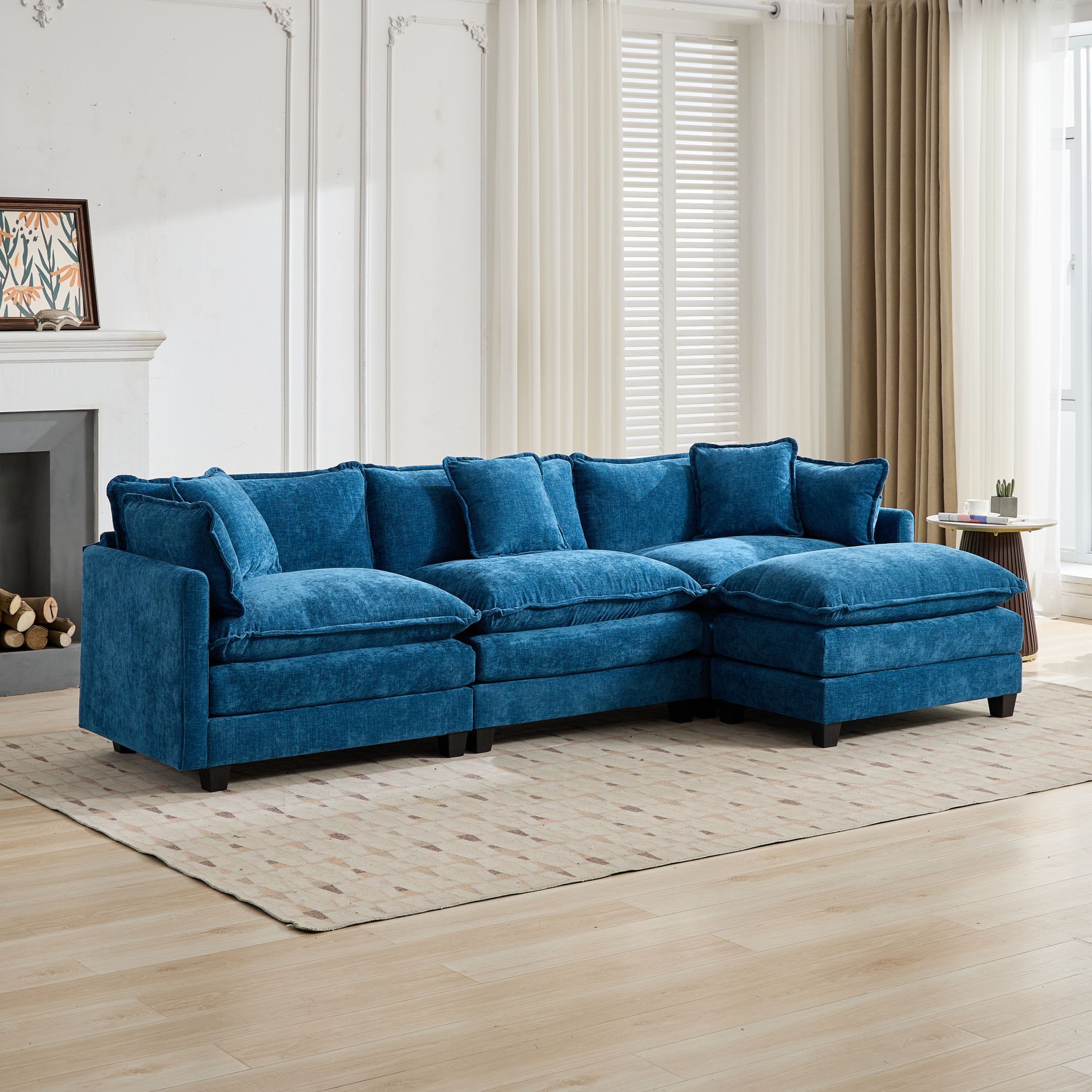 Cloud Chenille Sectional Sofa