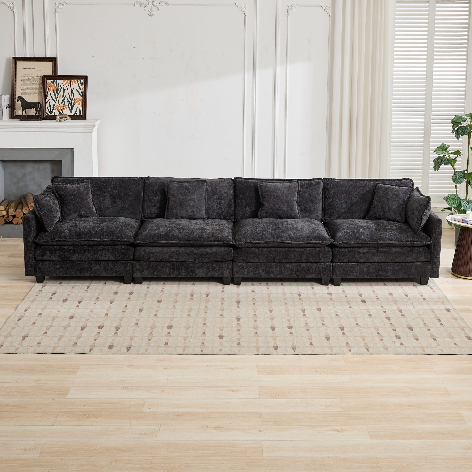 Cloud Chenille Sectional Sofa