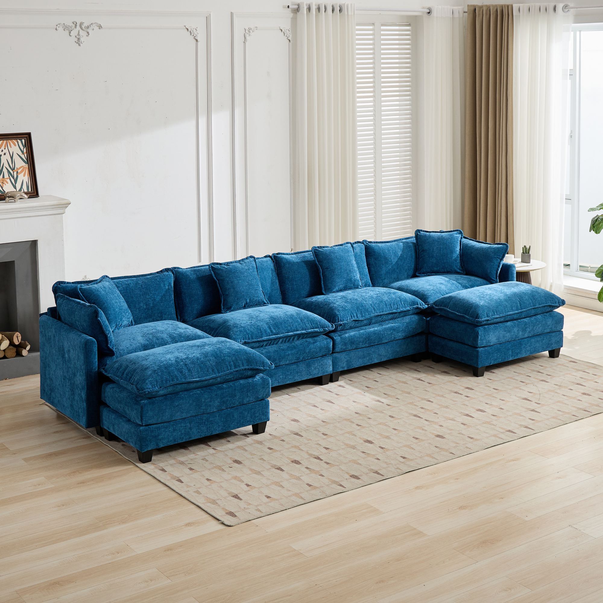 Cloud Chenille Sectional Sofa