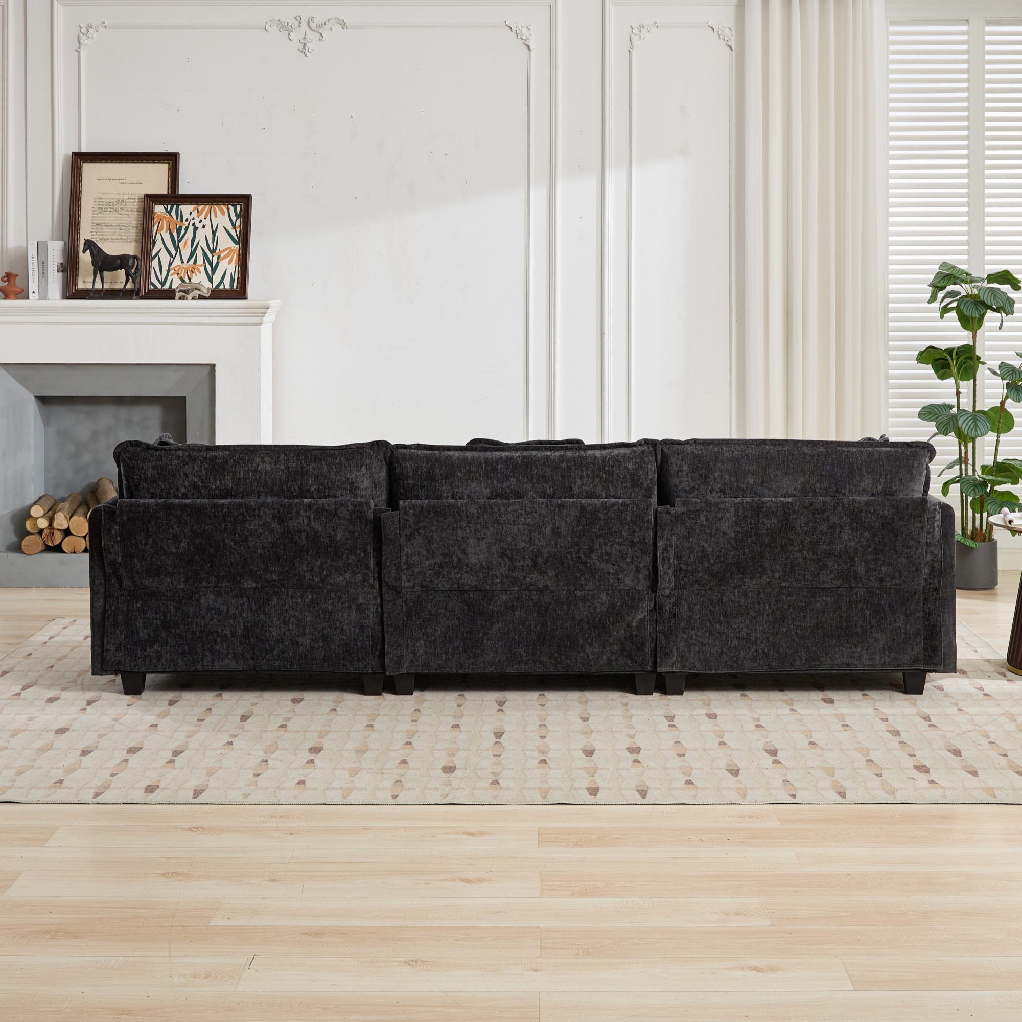 Cloud Chenille Sectional Sofa
