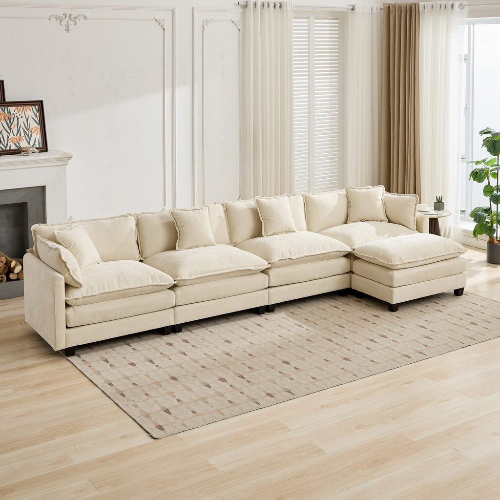 Cloud Chenille Sectional Sofa