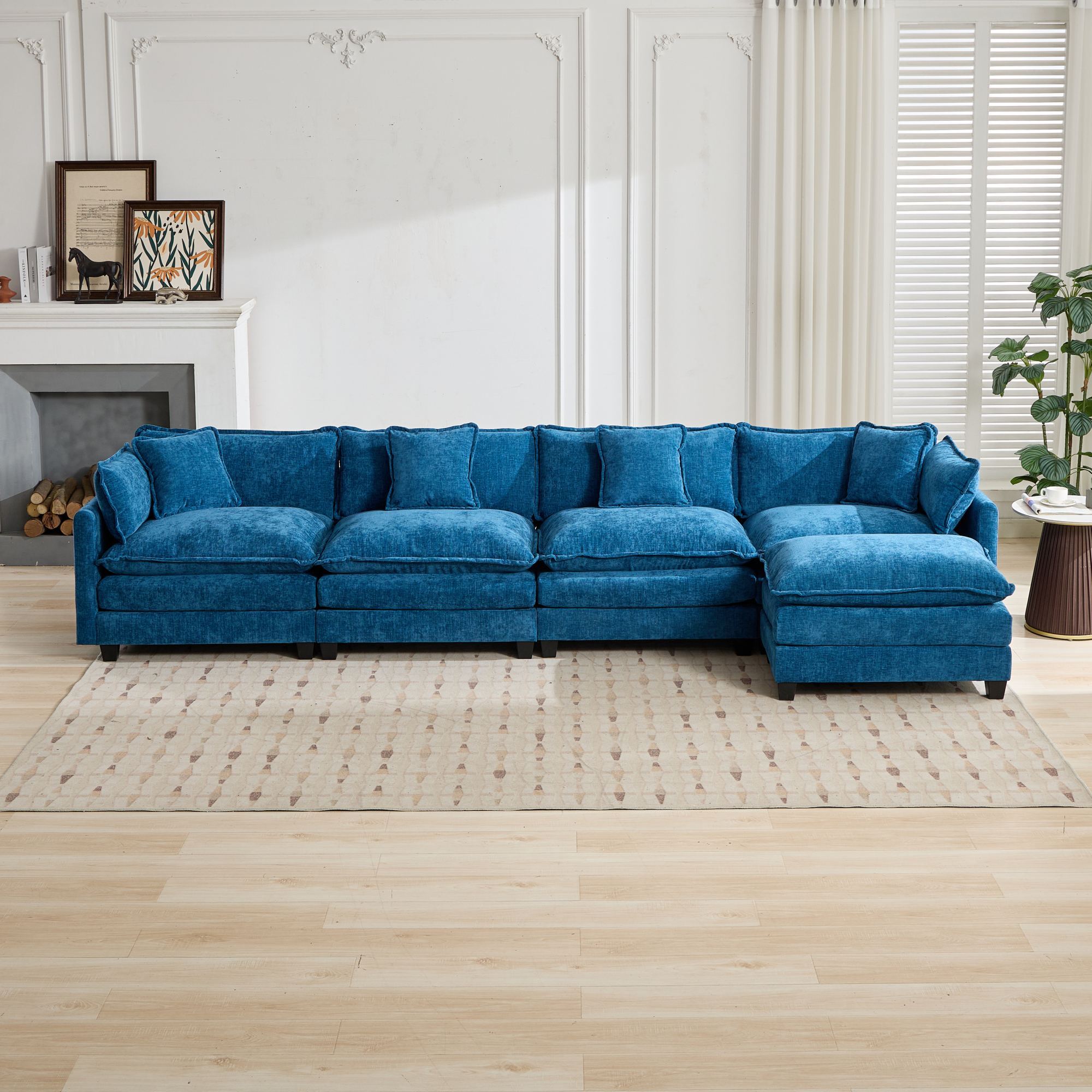 Cloud Chenille Sectional Sofa
