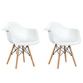 Set of 2 Mid Century Molded Chairs