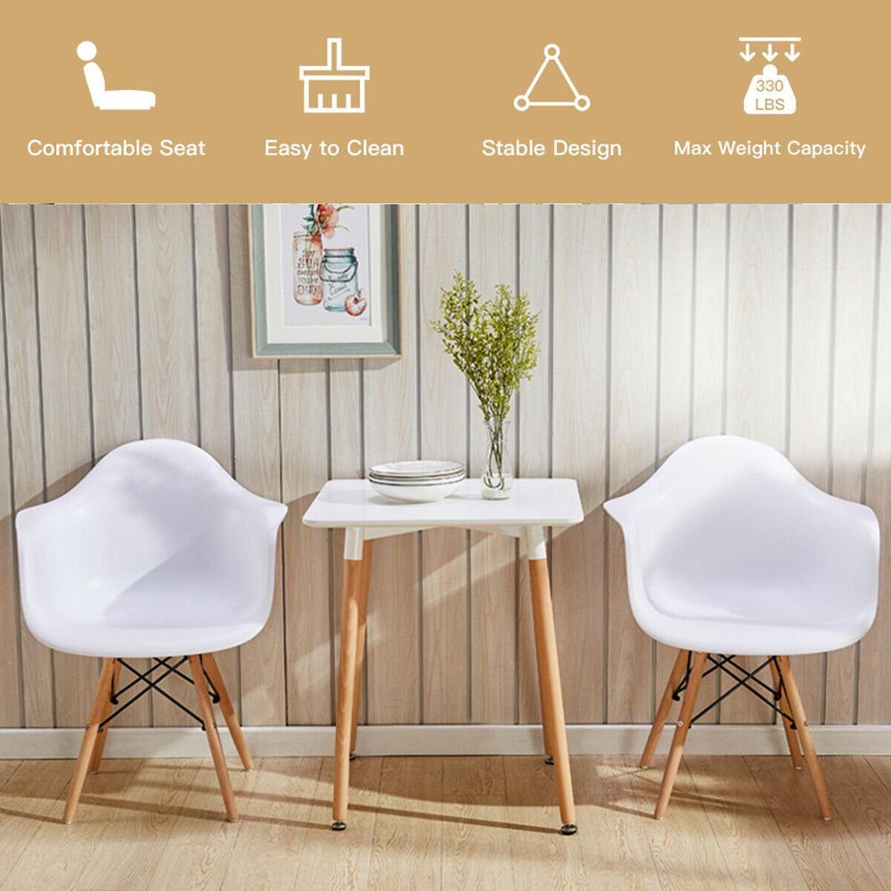 Set of 2 Mid Century Molded Chairs