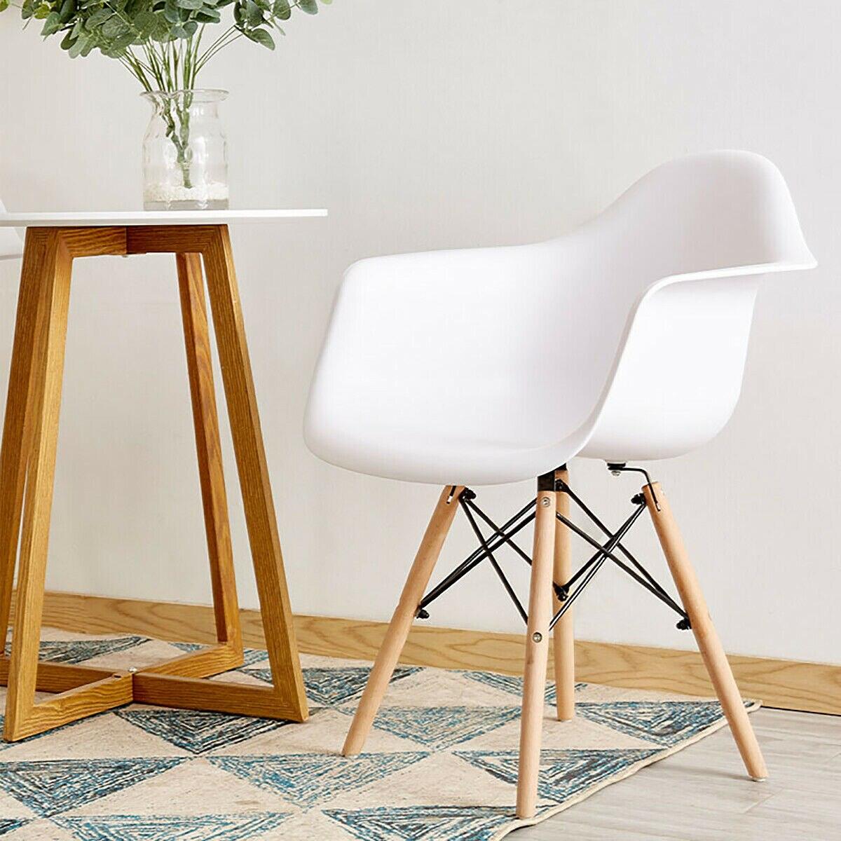 Set of 2 Mid Century Molded Chairs